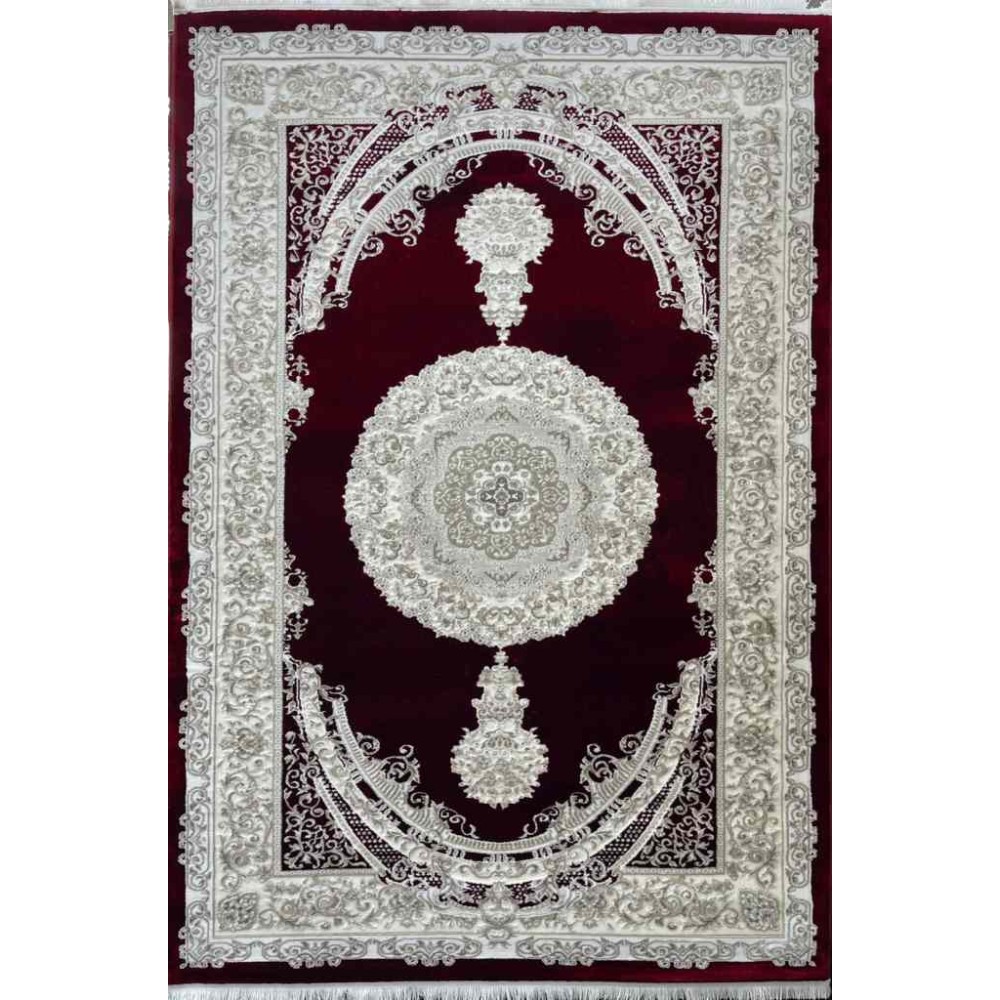 سجاد سيلك هاندا تركي P964C احمر مقاس 400*600