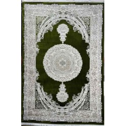 سجاد سيلك هاندا تركي P964C اخضر مقاس 400*600