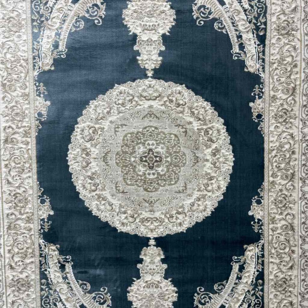 سجاد سيلك هاندا تركي P964C سماوي مقاس 400*600