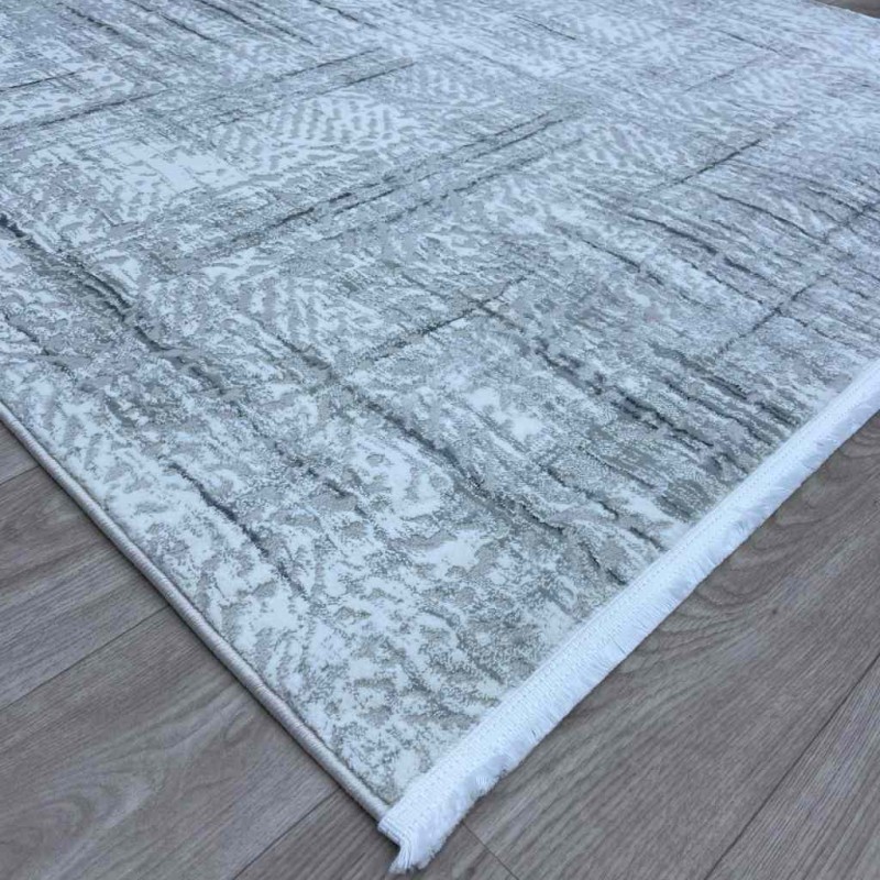 سجاد تركي فيرونا 02725A رصاصي مقاس 250*350