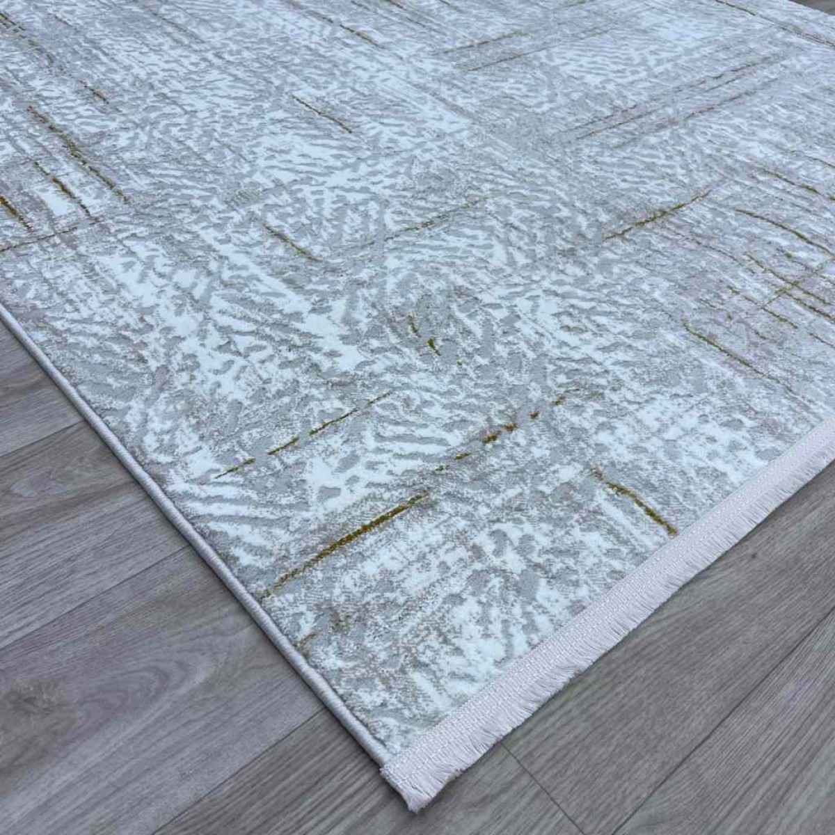سجاد تركي فيرونا 02725A ذهبي مقاس 100*200