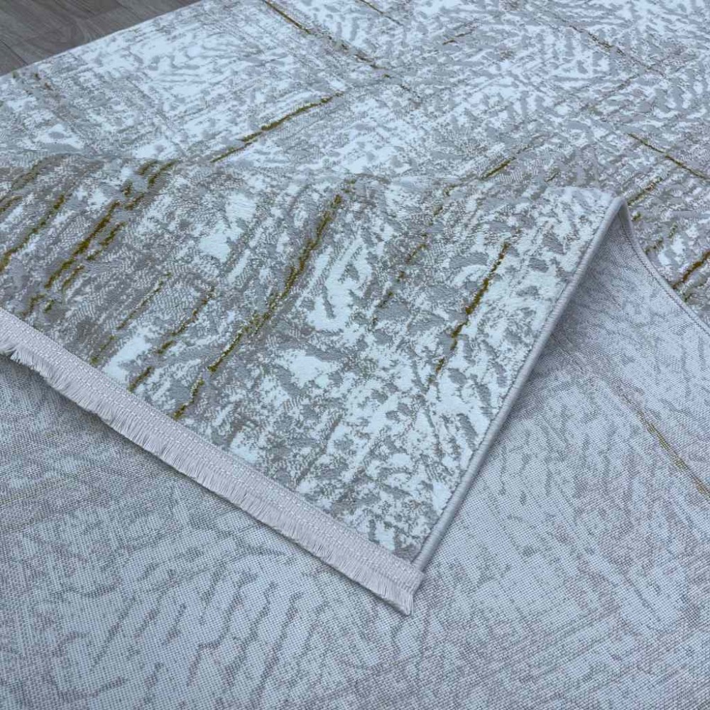 سجاد تركي فيرونا 02725A ذهبي مقاس 100*200