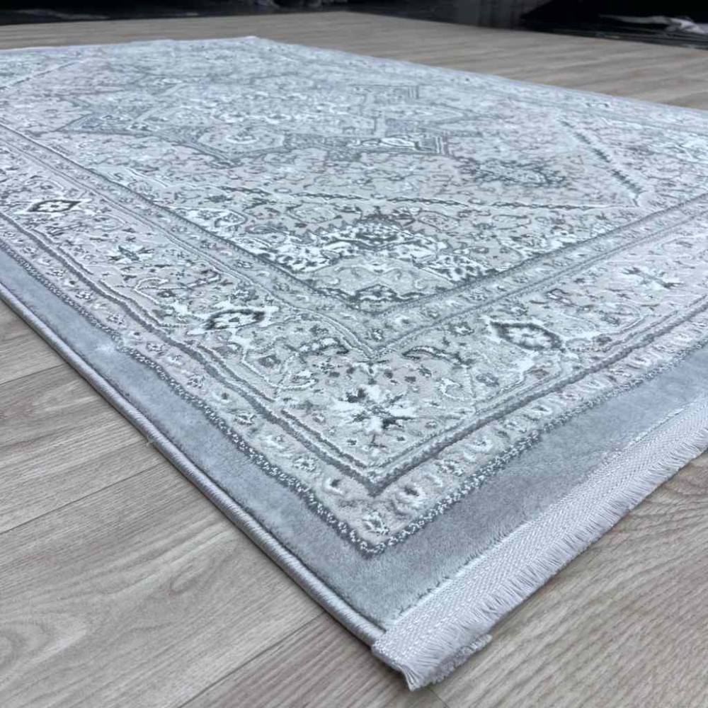 سجاد تركي فيرونا 05827K رصاصي مقاس 100*200