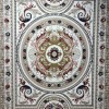 سجاد فرساي نقش فرنسي تركي HN71A ابيض ذهبي مقاس 150*220