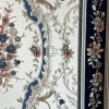 سجاد فرساي نقش فرنسي تركي MN87A ابيض كحلي مقاس 150*220