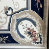 سجاد فرساي نقش فرنسي تركي MN87A ابيض كحلي مقاس 150*220