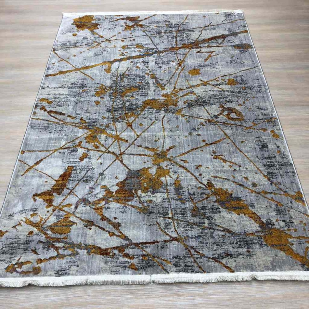 سجاد فيستا  151 جورجيا رصاصي و ذهبي