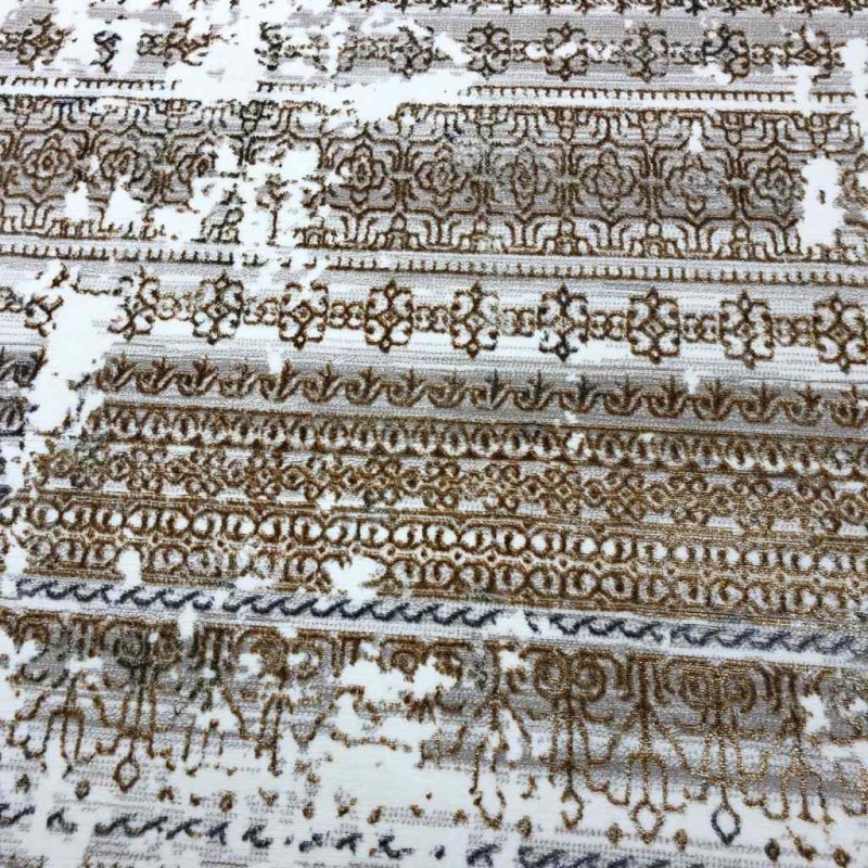 سجاد فيستا  A0110 جورجيا  بيج و ذهبي