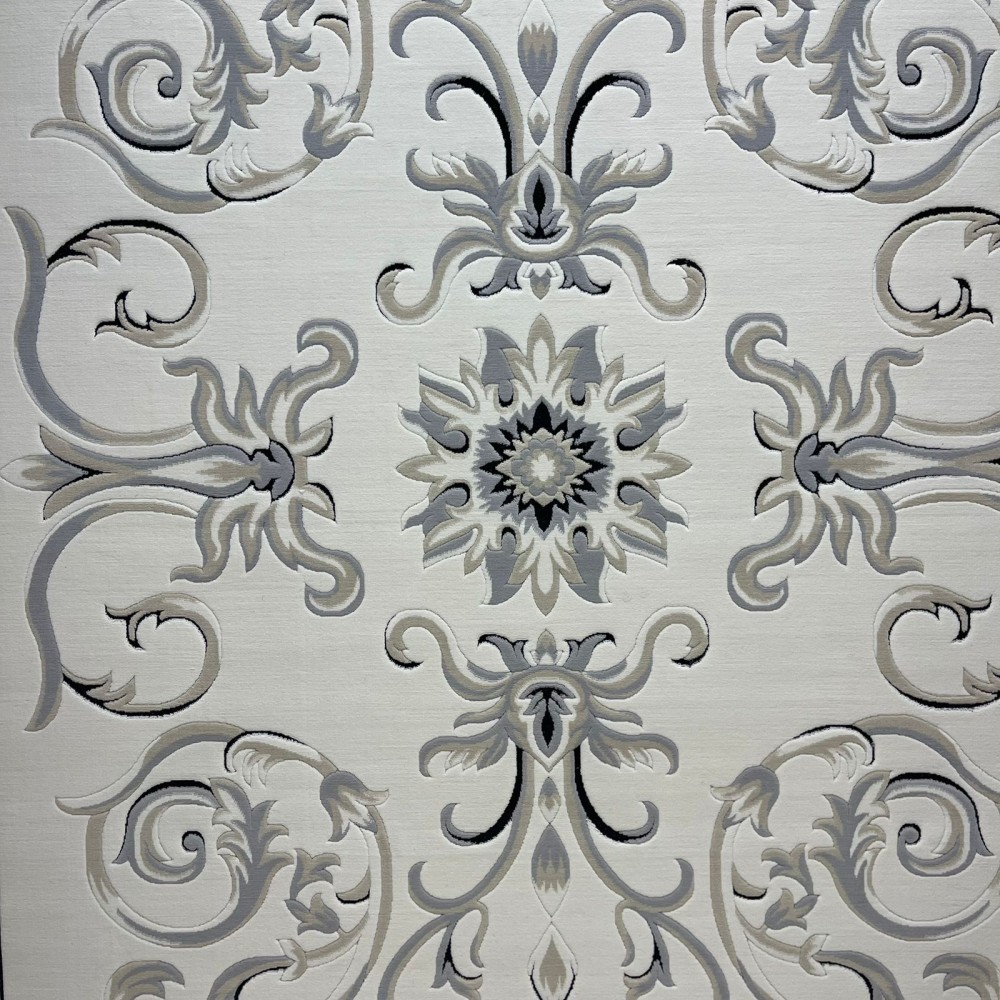 سجاد تركي ديلوكس 9770A كريم انتراسيت مقاس 400*500