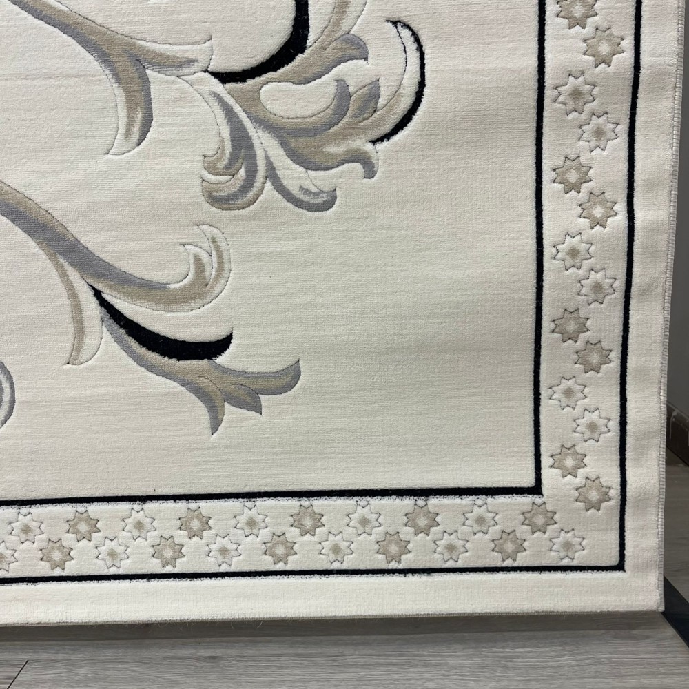 سجاد تركي ديلوكس 9770A كريم انتراسيت مقاس 400*500