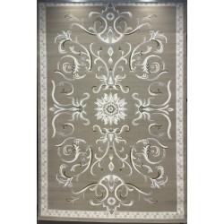 سجاد تركي ديلوكس 9770A كريم بني مقاس 200*200