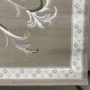 سجاد تركي ديلوكس 9770A كريم بني مقاس 150*150