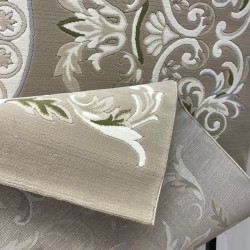 سجاد تركي ديلوكس 9688E كريم بني مقاس 150*150