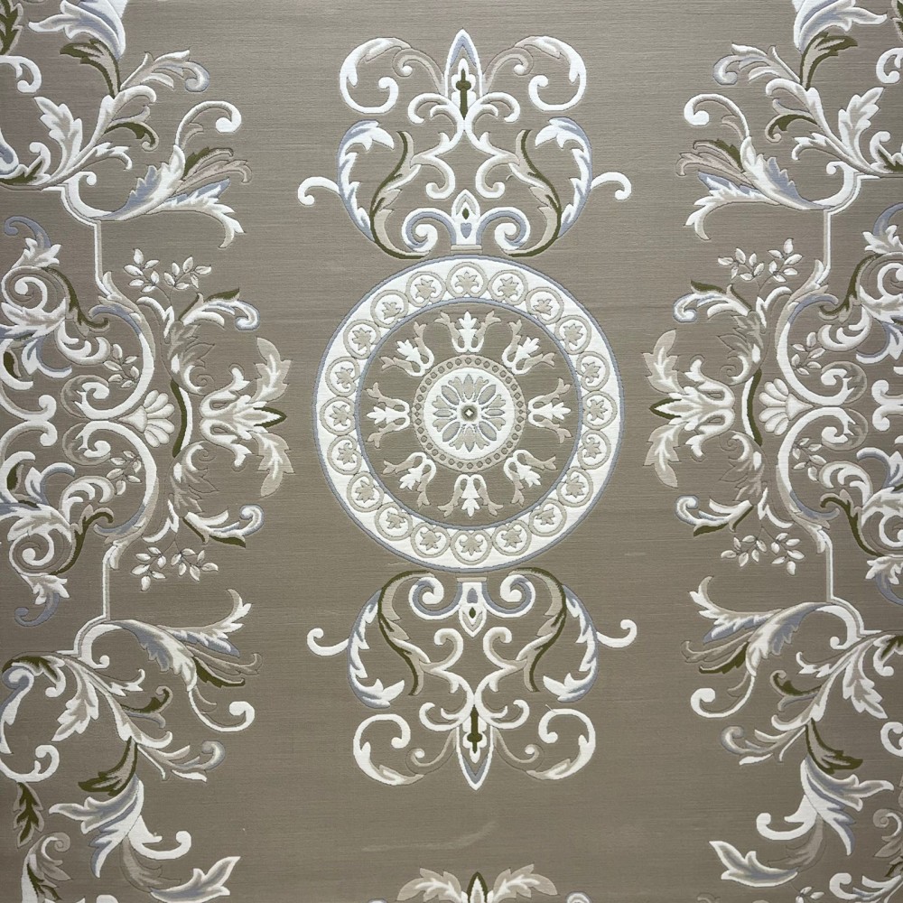 سجاد تركي ديلوكس 9688E كريم بني مقاس 150*150