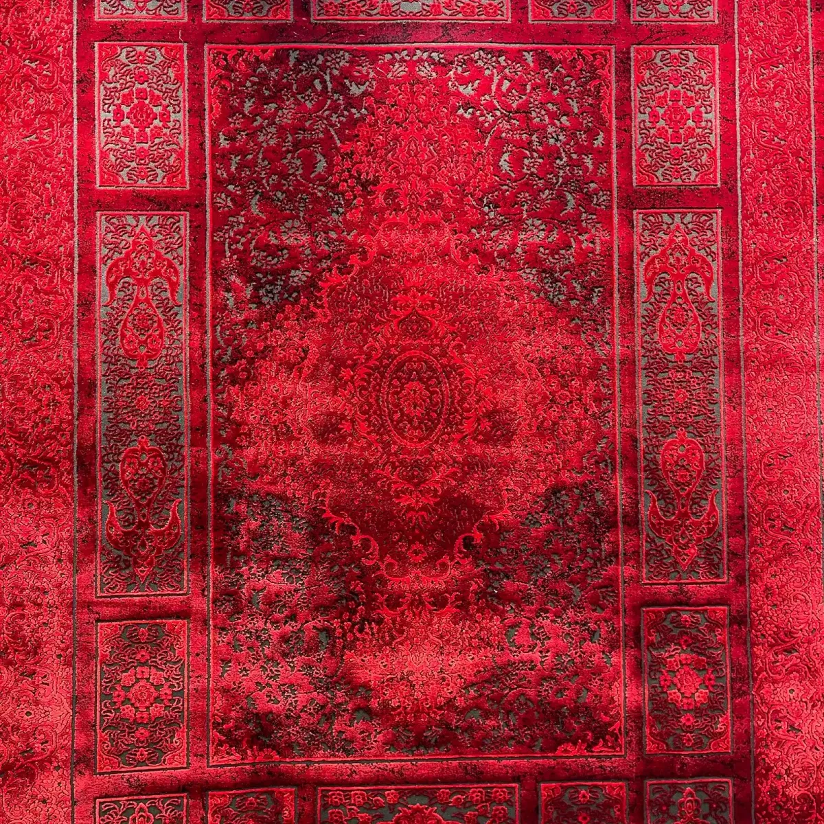 سجاد تركي بخارى قندهار افغاني P1620 احمر غامق مقاس 300*500