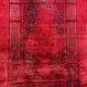 سجاد تركي بخارى قندهار افغاني P1620 احمر غامق مقاس 50*80