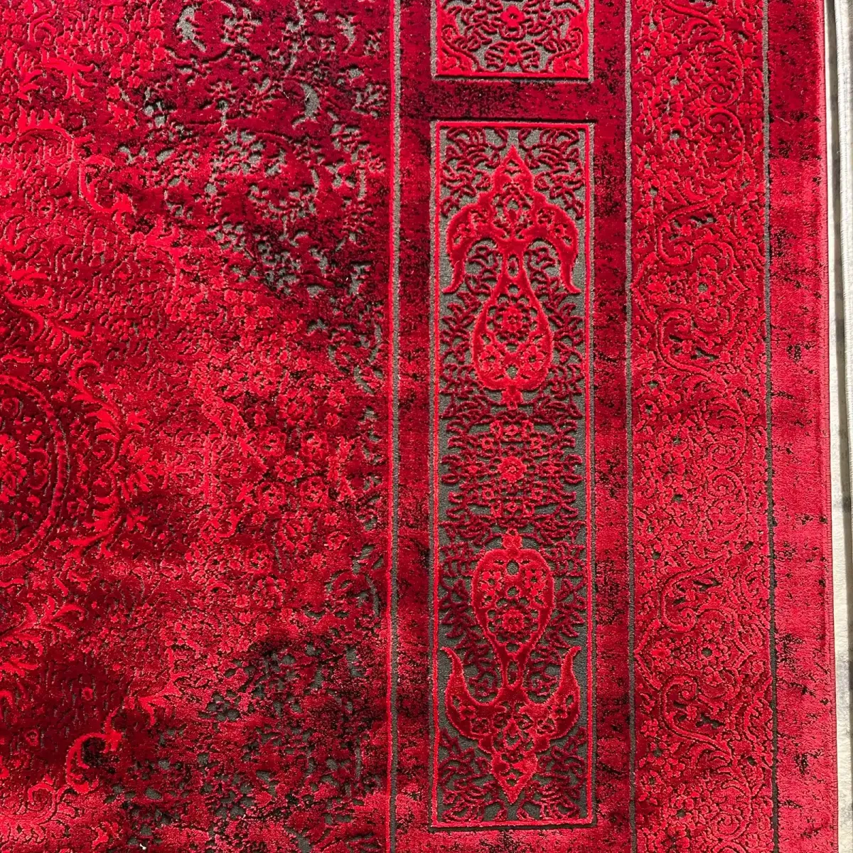 سجاد تركي بخارى قندهار افغاني P1620 احمر غامق مقاس 300*500