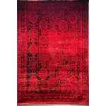 سجاد تركي بخارى قندهار افغاني P1455 احمر غامق مقاس 100*300