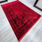 سجاد تركي بخارى قندهار افغاني P1455 احمر غامق مقاس 100*300