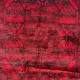 سجاد تركي بخارى قندهار افغاني P1661 احمر غامق مقاس 50*80