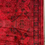 سجاد تركي بخارى قندهار افغاني P1665 احمر غامق مقاس 400*400