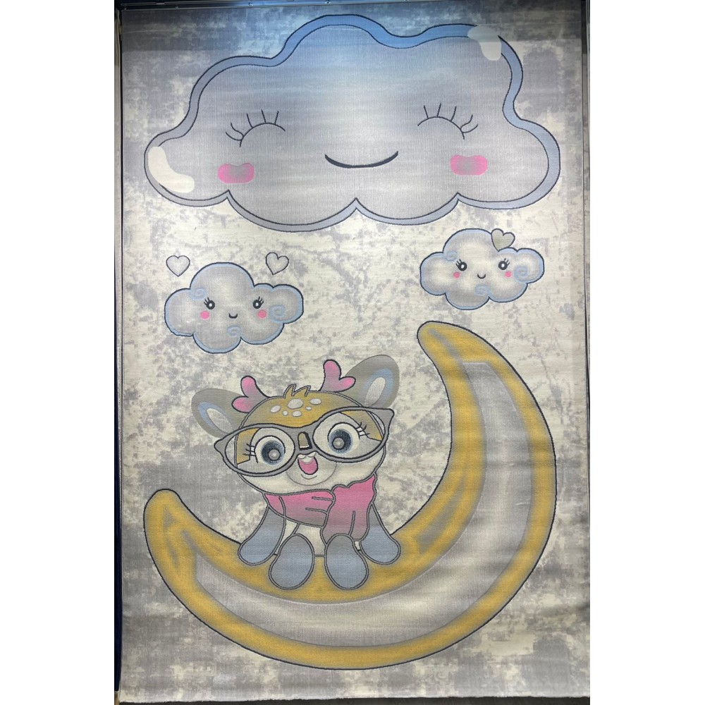 سجاد تركي اطفال كيدز 52660A اللون زهري ابيض مقاس 300*400 سجاد تركي اطفال كيدز 52660A اللون زهري ابيض مقاس 300*400