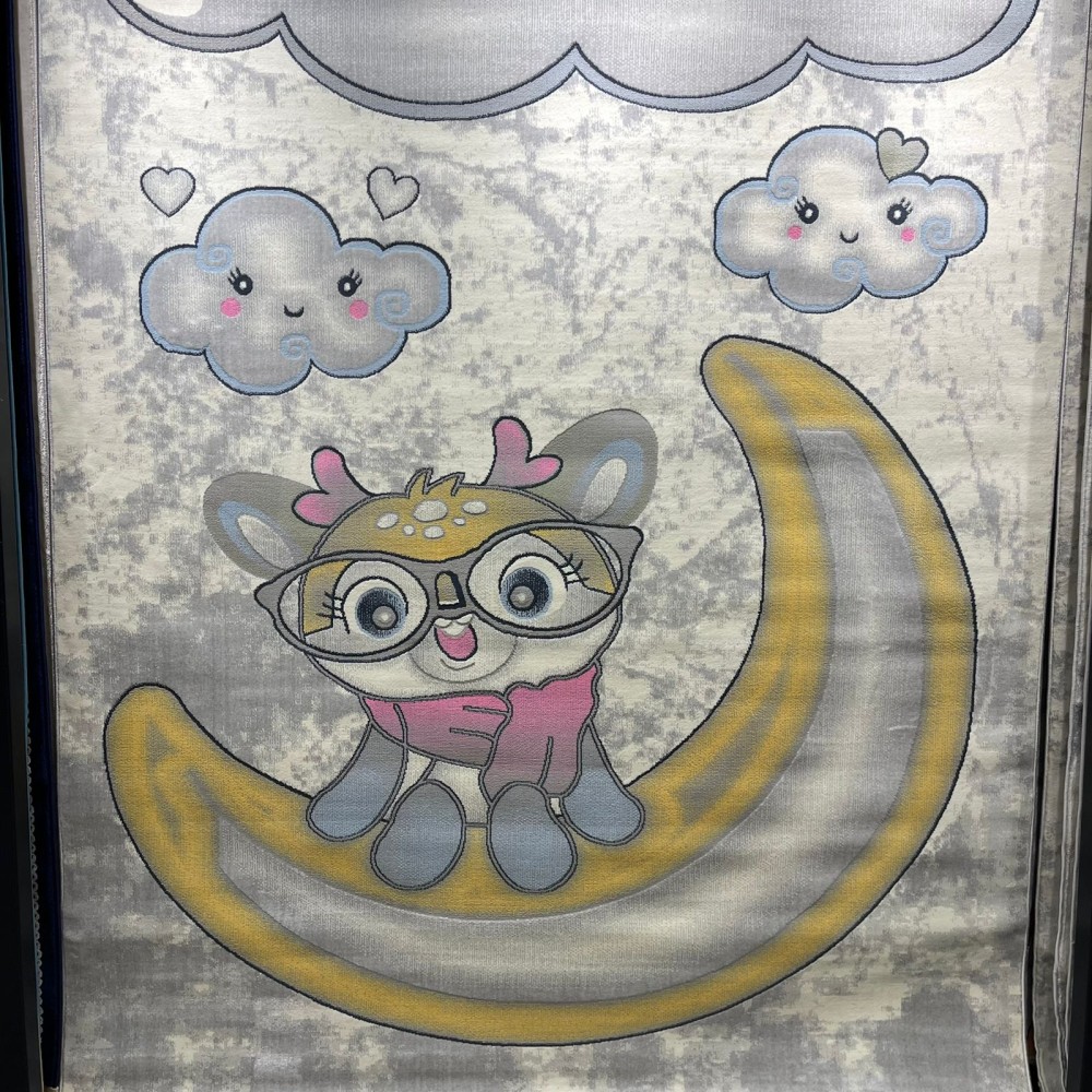 سجاد تركي اطفال كيدز 52660A اللون زهري ابيض مقاس 300*400 سجاد تركي اطفال كيدز 52660A اللون زهري ابيض مقاس 300*400