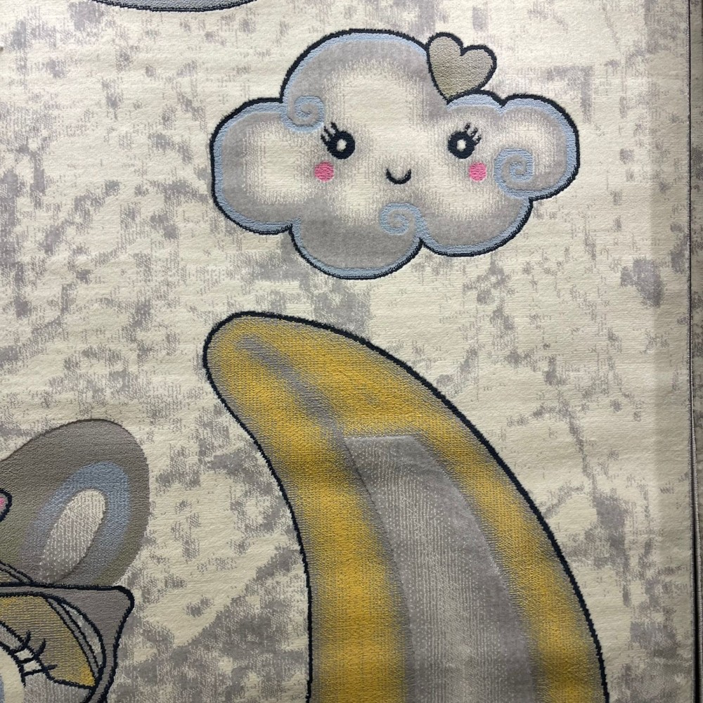 سجاد تركي اطفال كيدز 52660A اللون زهري ابيض مقاس 300*400 سجاد تركي اطفال كيدز 52660A اللون زهري ابيض مقاس 300*400