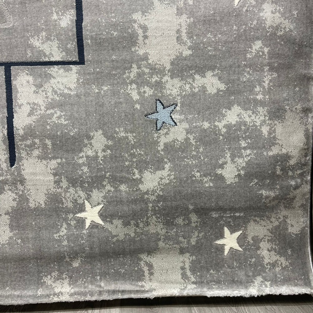 سجاد تركي اطفال كيدز 40684A اللون ابيض رصاصي فاتح مقاس 300*400 سجاد تركي اطفال كيدز 40684A اللون ابيض رصاصي فاتح مقاس 300*400