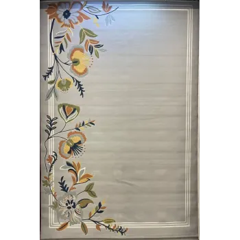 سجاد تركي المصممين نوفا 9938A كريم سيلفر مقاس 100*200