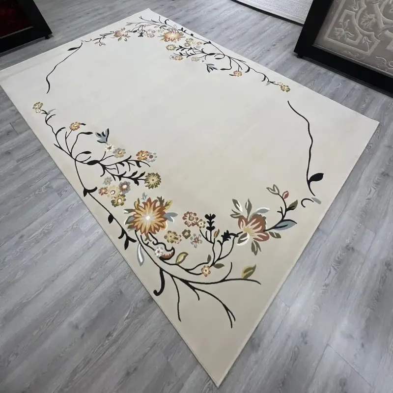 سجاد تركي المصممين نوفا 9943A بيج كريم مقاس 250*350