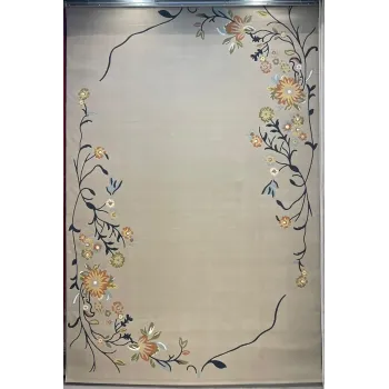 سجاد تركي المصممين نوفا 9943A بني كريم مقاس 100*200
