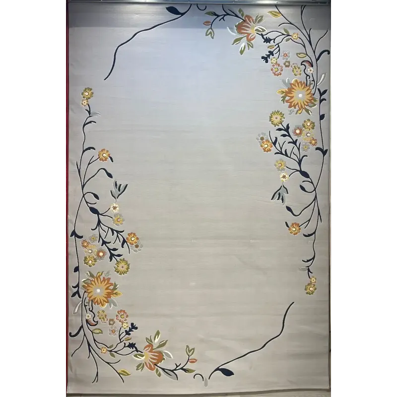 سجاد تركي المصممين نوفا 9943A كريم سيلفر مقاس 250*350