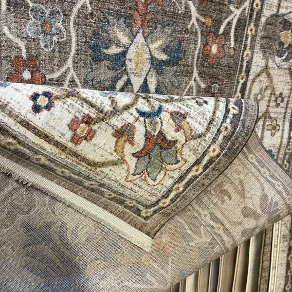 سجاد بوهيمي نوفكس تركي  H7475A بني مقاس 100*300 سم