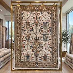 سجاد بوهيمي نوفكس تركي  H7475A كريم مقاس 100*200 سم