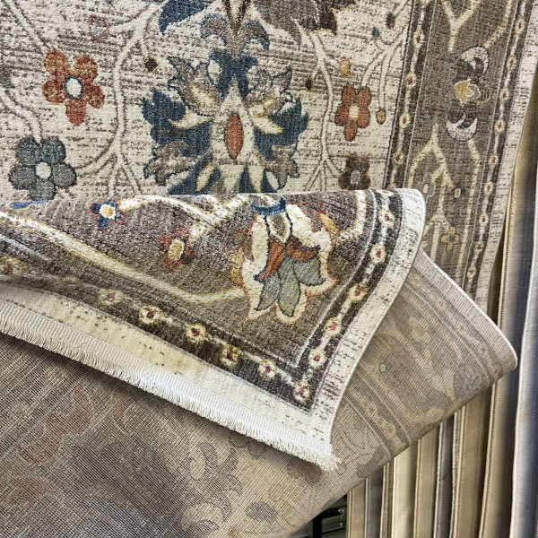 سجاد بوهيمي نوفكس تركي  H7475A كريم مقاس 400*500 سم