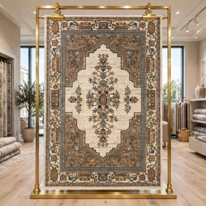 سجاد بوهيمي نوفكس تركي  H7480A كريم مقاس 80*150 سم