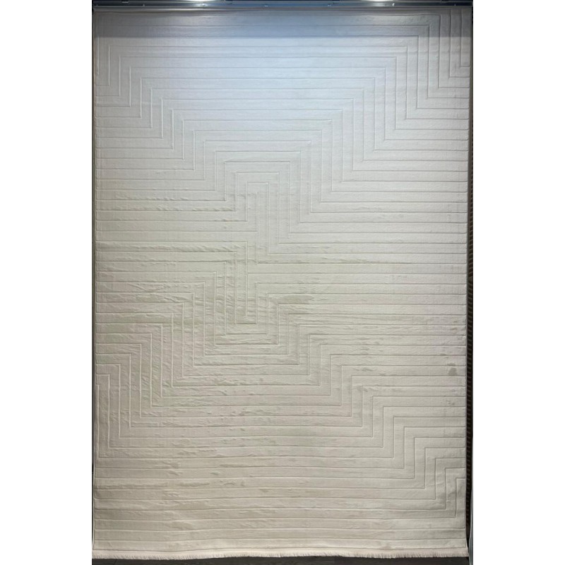 سجاد تركي شفاء 39799A اللون كريم مقاس 100*300