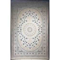 سجاد تركي ايراني لوكس 7604H لون سماوي مقاس 300*500