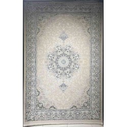 سجاد تركي ايراني لوكس 8024H لون سماوي مقاس 50*80