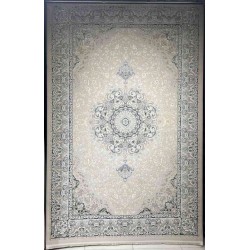 سجاد تركي ايراني لوكس 9024H لون سماوي مقاس 50*80