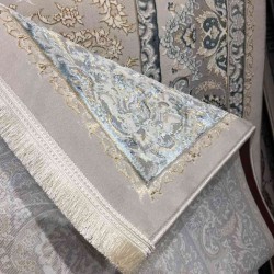 سجاد تركي ايراني لوكس 9024H لون سماوي مقاس 50*80