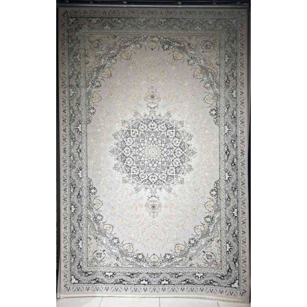 سجاد تركي ايراني لوكس 9054H لون سماوي مقاس 300*500