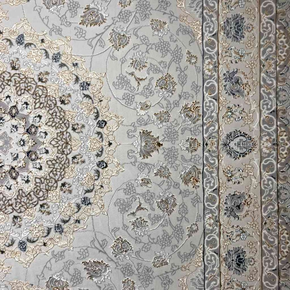 سجاد تركي ايراني لوكس 7604H لون ذهبي مقاس 300*500