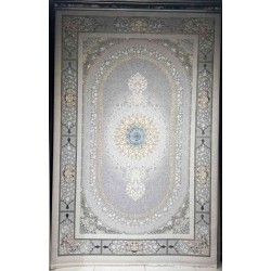 سجاد تركي ايراني لوكس 6758H لون سماوي مقاس 300*500