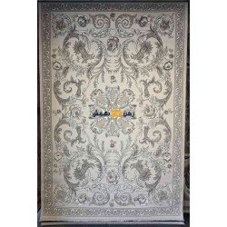سجاد تركي الفاخر نقش فرنسي 34202A لون بيج مقاس 300*400