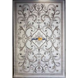 سجاد تركي الفاخر نقش فرنسي 40642A لون كريم مقاس 150*220