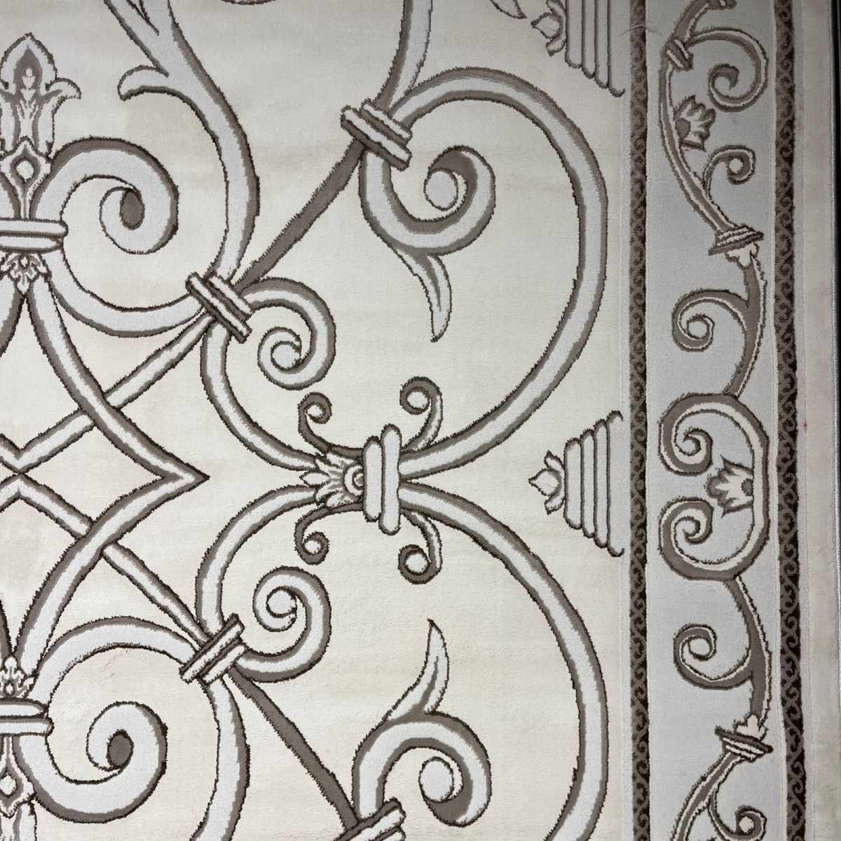 سجاد تركي عنتاب 8487A بيج مقاس 80*150