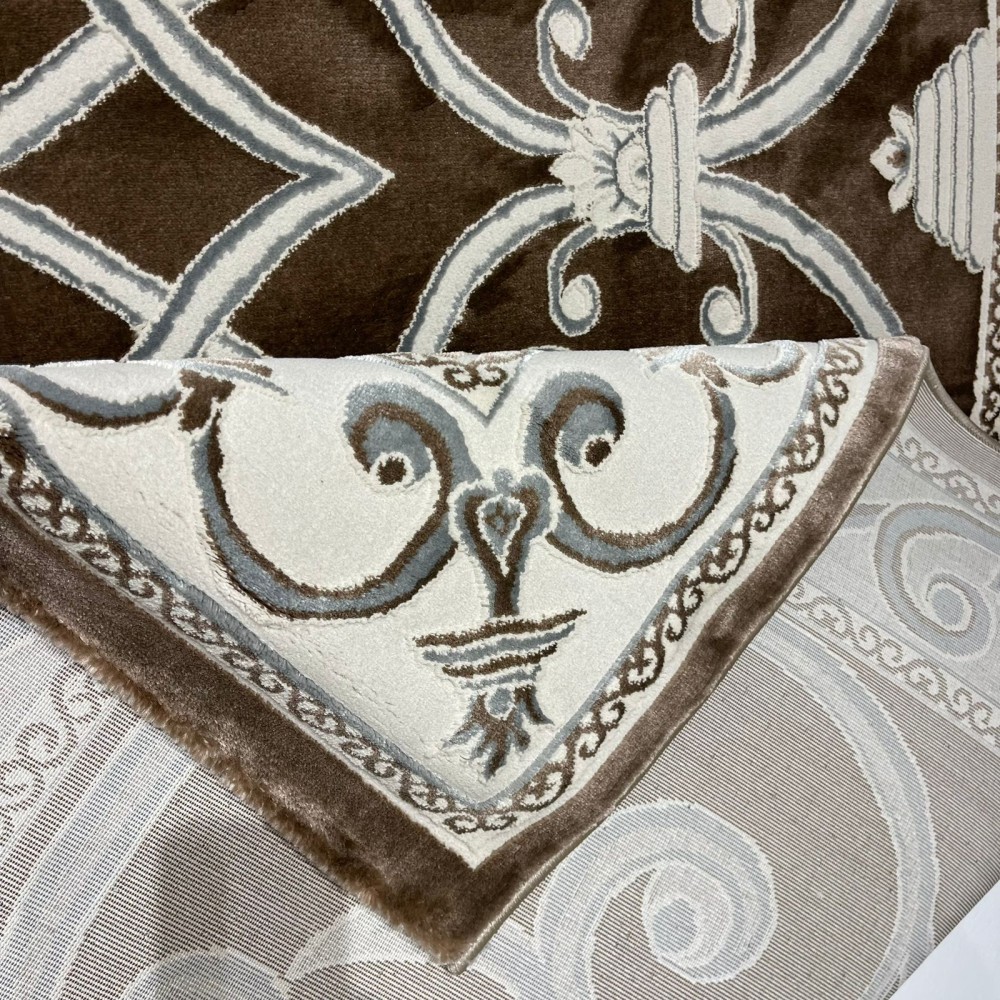 سجاد تركي عنتاب 8487A بني مقاس 200*300