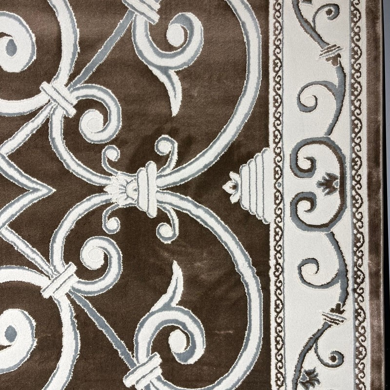 سجاد تركي عنتاب 8487A بني مقاس 100*200
